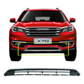 Rejilla De Parachoque Delantero Jetour  X70 1.5cc Negra Mate