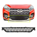 Rejilla Inferior De Parachoque Frontal Chery Tiggo 8 Negra Brillante