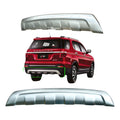 Moldura  Parachoque Trasera Changan Cx70 Gris/plata