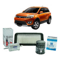 Kit De Filtros Great Wall M4 1.5cc Aire, Aceite, Bencina